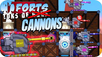 TONS OF CANNONS MOD Forts Multiplayer Gameplay