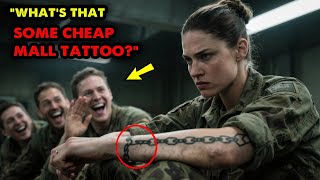 They Mocked Her Tattoo — Then Froze When the SEAL Commander Snapped to Attention
