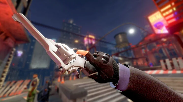 This Super Family Friendly John Wick Vr Game Is INSANE | Hard Bullet