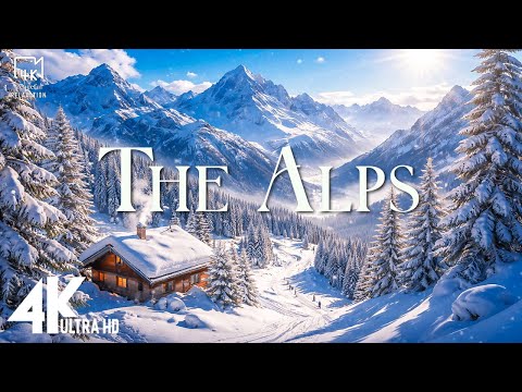 The Alps In Winter 4K Breathtaking Alpine Snow Landscape Pure Nature Snowy Mountains 