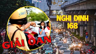 Full Giải oan  việc ùn tắc giao thông dịp cuối năm do Nghị định 168 Update