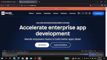 Task App creation in Mendix ----1   #mendix