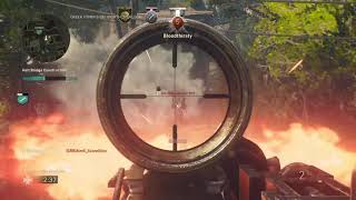 CoD WW2 Beta : 8 Man Snipe Spree