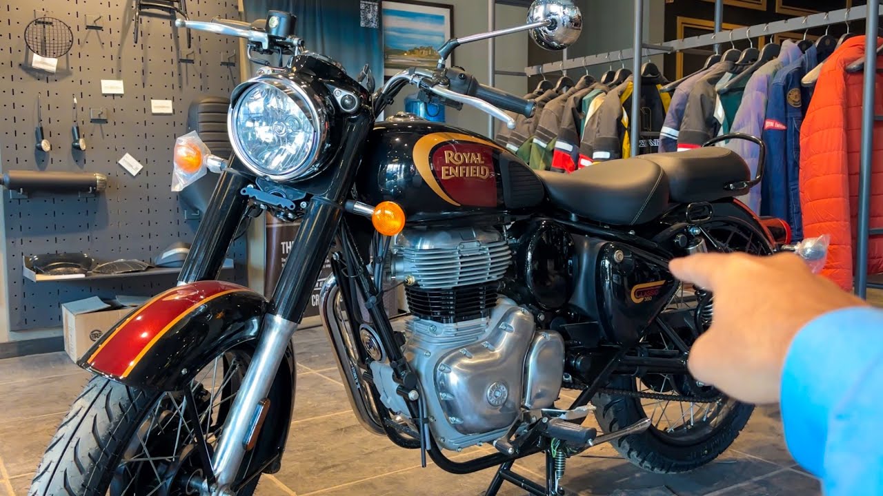 2026 All New Royal Enfield Classic 350 BS7 Halcyon Black Full Review
