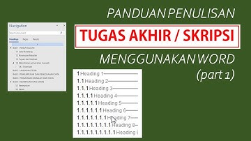 TUTORIAL PENULISAN TUGAS AKHIR / SKRIPSI BIAR NGGAK SEMRAWUT