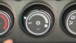 Using the Manual Climate Control on Your Mitsubishi
