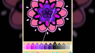 Mandala colouring pages free on app store