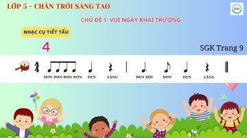 Nhạc Cụ Tiết Tấu | CĐ1 | Âm Nhạc Lớp 5 | Chân Trời Sáng Tạo