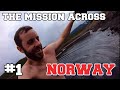 I attempted to cross NORWAY in a completely straight line. (PART 1)