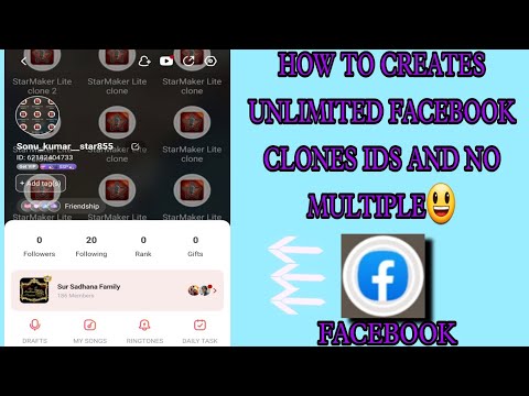 HOW TO CREATES UNLIMITED FACEBOOK CLONES IDS ?