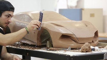 Automotive Car Design Clay Modelling / 3 prototypes