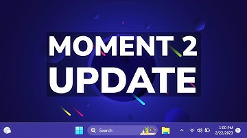 New Windows 11 Build 22621.1343 - Moment 2 Update is HERE in the Release Preview Channel