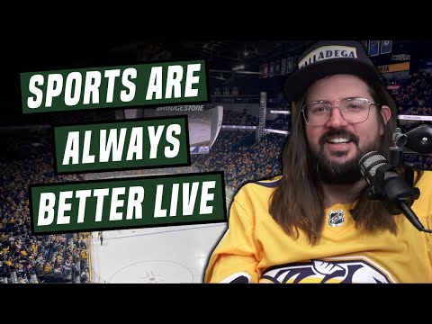 Why Sporting Events Are Always Better Live | We're Having a Good Time | Dusty Slay Comedy