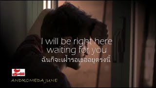 เพลงสากลแปลไทย Right Here Waiting - Richard Marx (Lyrics &amp; Thai subtitle)