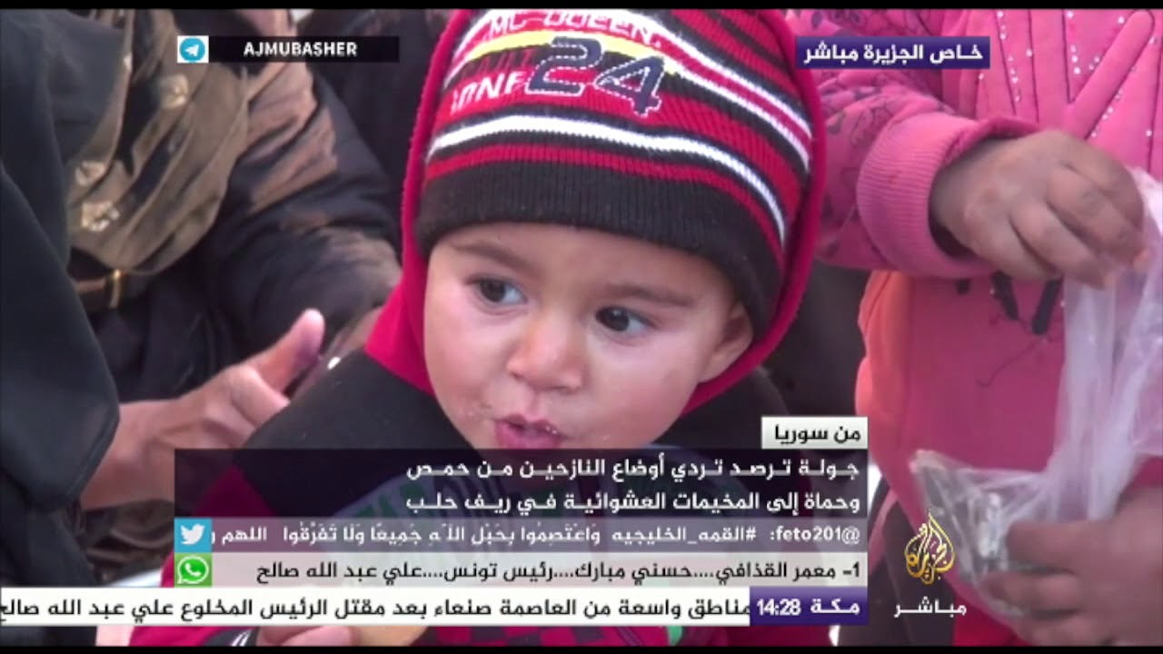 معاناة النازحين في مخميات ريف حلب