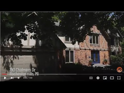 190 Chalmers Dr, Rochester Hills, MI home video tour