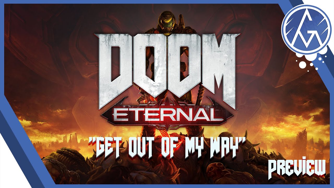 🎵 DOOM ETERNAL SONG | "Get out of my way" 🎵 {PREVIEW}