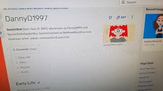 I made DannyD1997 on GoAnimate V2 Wiki