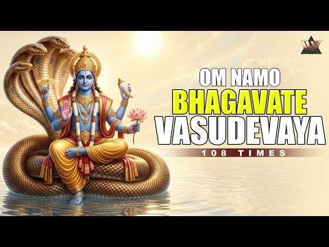 Dev Shayani Ashadhi Ekadashi | Om Namo Bhagavate Vasudevaya - 108 Times | Vishnu Bhajan