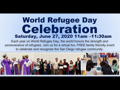 World Refugee Day Celebration 2020 - YouTube