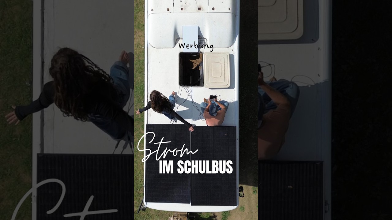 ⁣SCHULBUS-AUSBAU, Tag 42 🌻🚌🌼 #busausbau #autarkesleben #reisebus