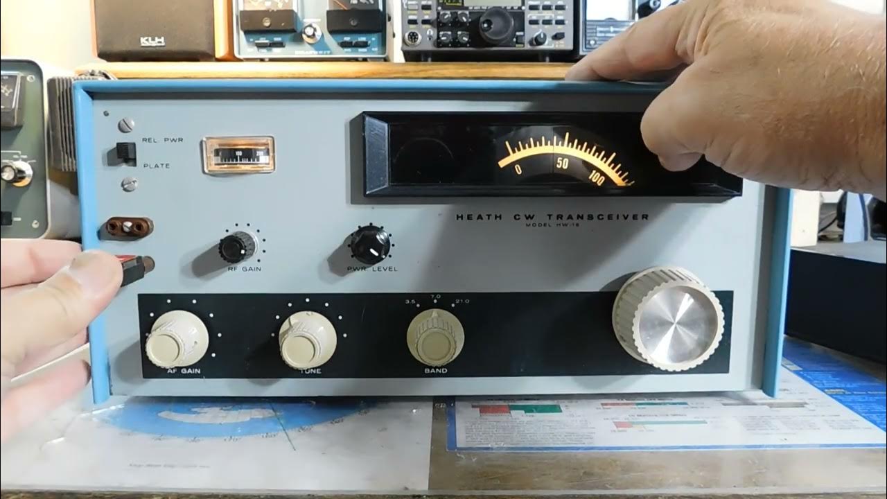 Heathkit HW-16 Re-kit (almost). - YouTube