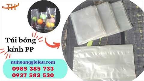 Sỉ rẻ giá rẻ túi bóng kính PP tại Bình Chánh | Túi bóng kính PP