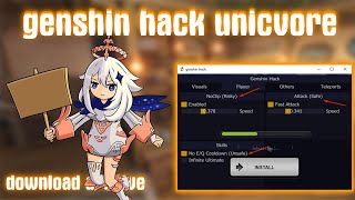 Genshin Impact unicore cheat | free download hack | 2022