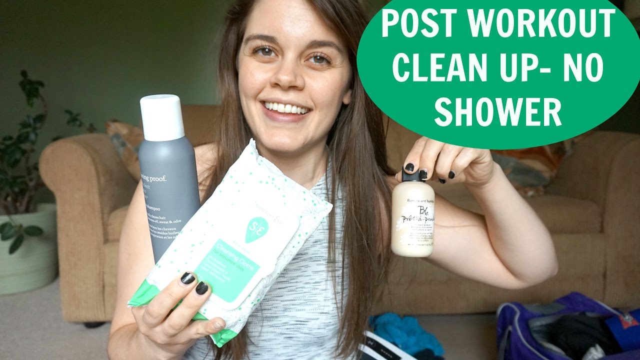 Post Workout No Shower Clean Up YouTube