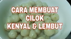 CARA BIKIN CILOK KENYAL &  LEMBUT  || DAN SAUS KACANG - Durasi: 12.34. 