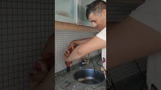 Granit mutfak tezgahı nasıl delinir.Su Arıtma Cihazı montajı nasıl yapılır.