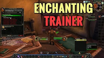Ironforge Enchanting Trainer Location (WoW Classic)