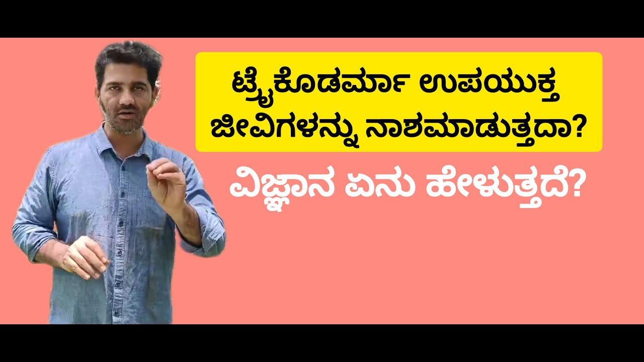 Trichoderma ಉಪಯುಕ್ತ ಜೀವಿಗಳನ್ನು ನಾಶಮಾಡುತ್ತದಾ? Jeevamrutha, Gokrupamrutha & Pseudomonas Doubts Cleared