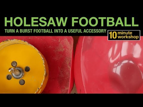 Holesaw Football #104