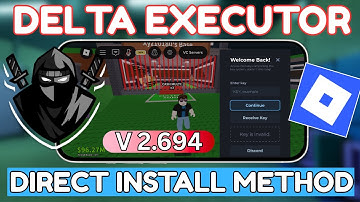 Direct Install Delta Executor For Roblox New Update (V2.694) On iOS | Best Roblox Executor