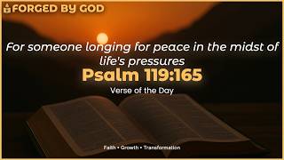 5-Minute Devotion | {Psalm 119:165} | Daily Scripture Reflection
