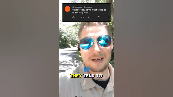 Police Hiring: Background investigator good or bad #hiringprocess #psychology #poly #policeexam