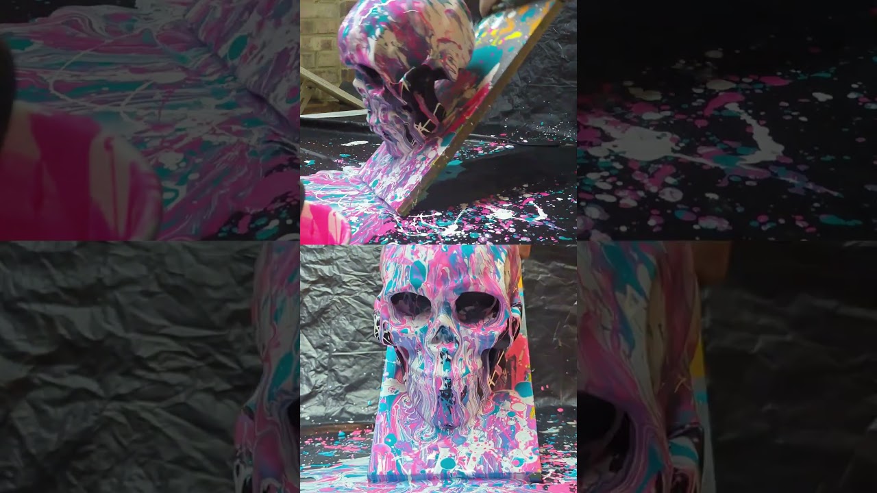 Calavera style skull 