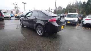 2011 Ford Focus SES | Black | BW167887 | Redmond | Seattle |