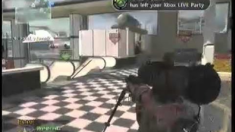 terminal SnD MW2 intervention/raffica gameplay