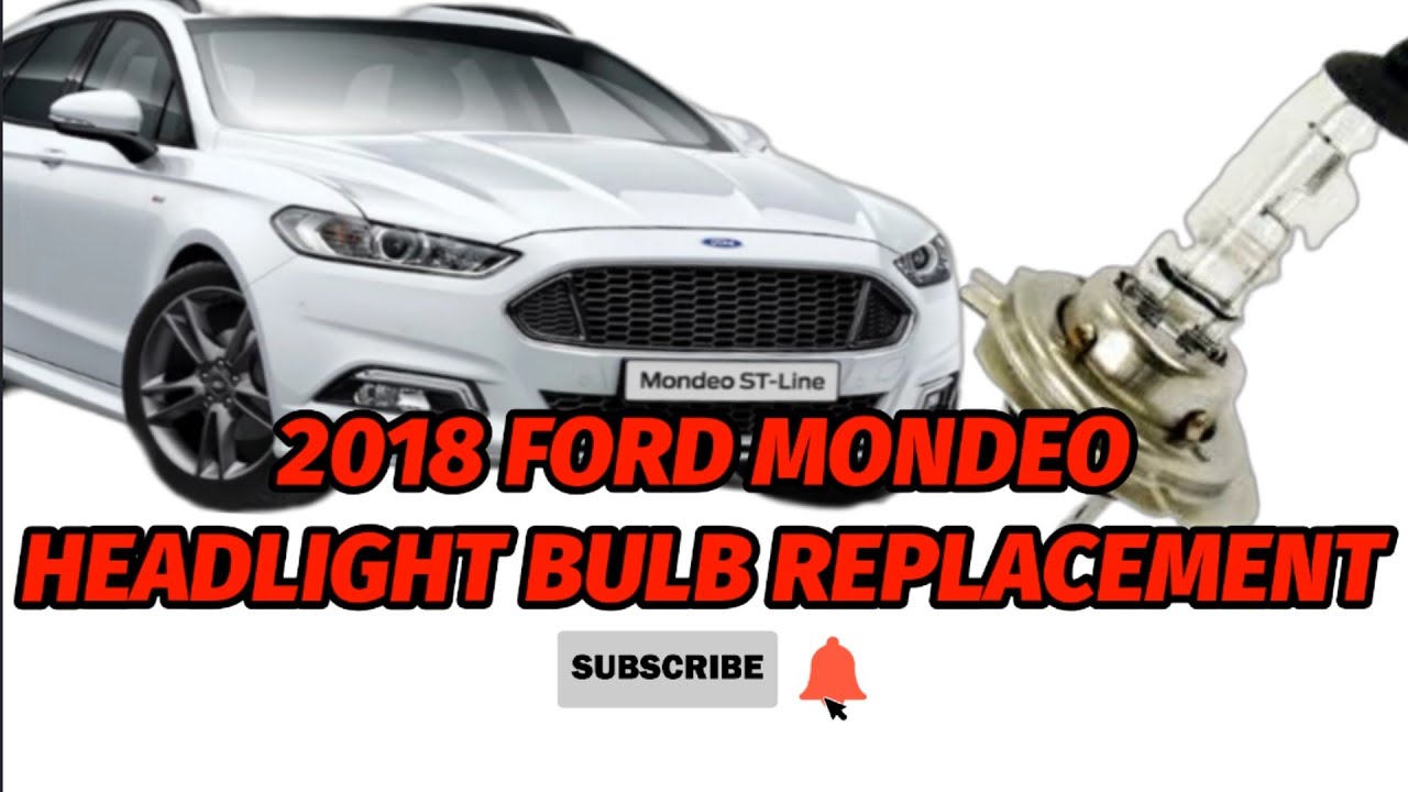 Curated visual reference: Visual Reference: 2018 Ford Mondeo Headlight Bulb Replacment