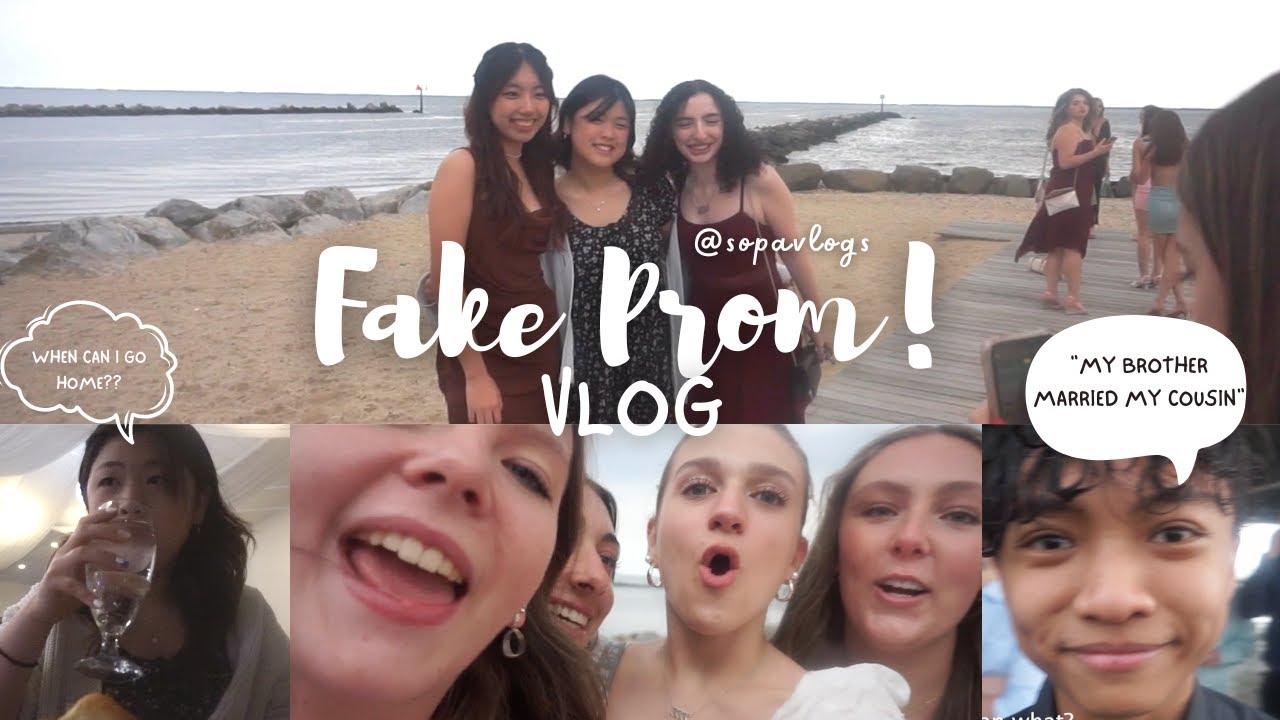 go to FAKE prom with me! - YouTube
