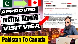 Canada Digital Nomad Visitor Visa Approved
