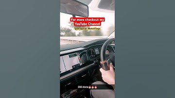 203kmph Virtus 1.0 TSI | FASTEST 1.0L car TSI POWER BABY | Dragstar Motovlogs | #virtus  #topspeed