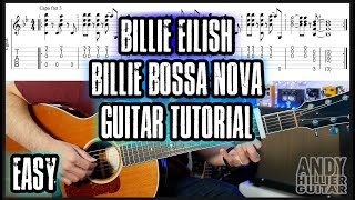Billie Eilish Billie Bossa Nova Guitar Tutorial