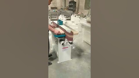 Vertical Oscillating edge side belt sanding machine