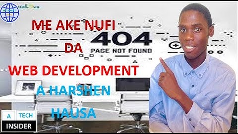 What is Web Development in Hausa