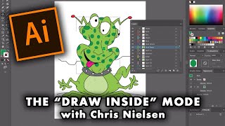 My Video Tutorial on how to use the DRAW INSIDE MODE in Adobe Illustrator CC.