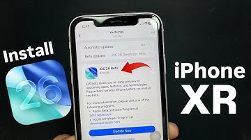 iOS 26 Beta Not Showing iPhone XR - How to Fix - Install Now iOS 26 Beta on iPhone XR