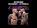 UFC☠️ Volkanovski🇦🇺 vs Ilia Topuria🇪🇸